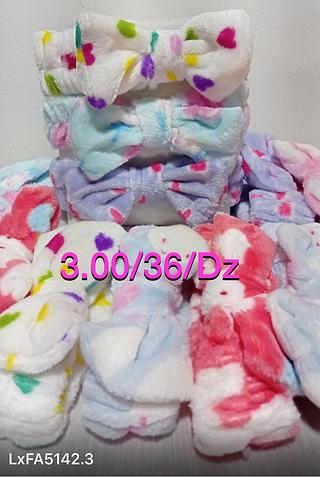 FAIXA DE CABELO PARA MAQUIAGEM-24PCS/2.50