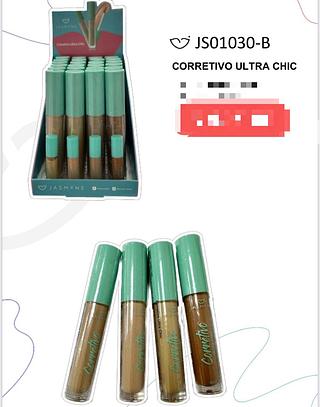 JASMYNE CORRETIVO ULTRA CHIC-24PCS/6.66