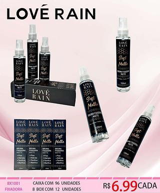 LOVE RAIN BRUMA FIXDOR -12PCSS/7.00