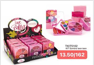 FEBELLA KIT SOMBRA TEEN -12PCS/11.00