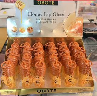 OBOTE HONG -LIP GLOSS-24PCS/10.00