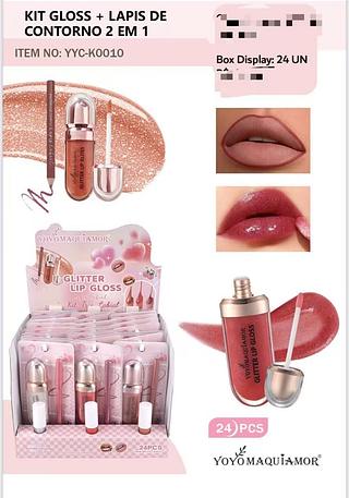 YOYO KIT GLOSS+LAPIS-24PCS/8.00