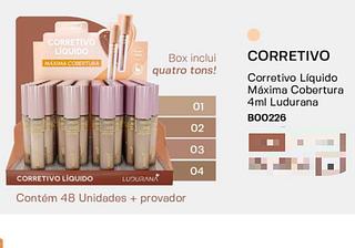 LUDURANA CORRETIVO LIQUIDO -36PCS/3.83