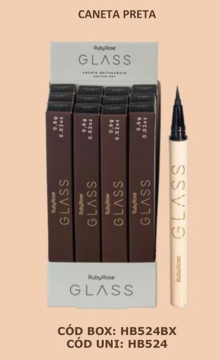 RUBYROSE GLASS CANETA DELINEADOR-12PCS/7.50