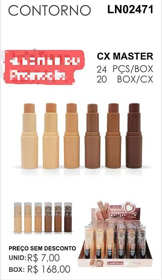 LUANEVE CONTORNO BASTAO-24PCS/6.50