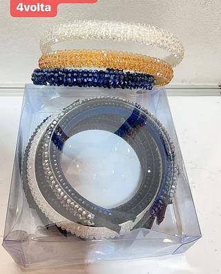 TIARA DE CRISTAL-12PCS/3.75