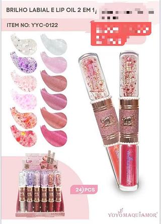 yoyo maquiamor- brilho labial-6.00/24pcs