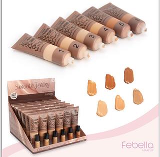 FEBELLA BASE MATTE LIQUIDO-36PCS/6.55