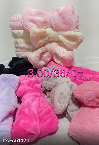 FAIXA DE CABELO PARA MAQUIAGEM-12PCS/2.33