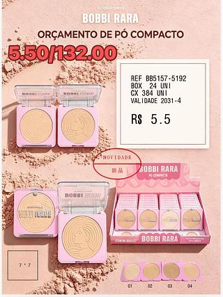 BOBBIRARA PO COMPACTO-24PCS/5.50