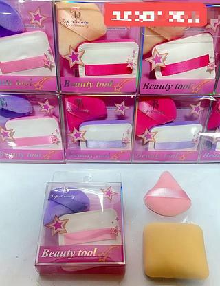 KIT DE ESPONJA PARA MAQUIAGEM-12PCS/2.00