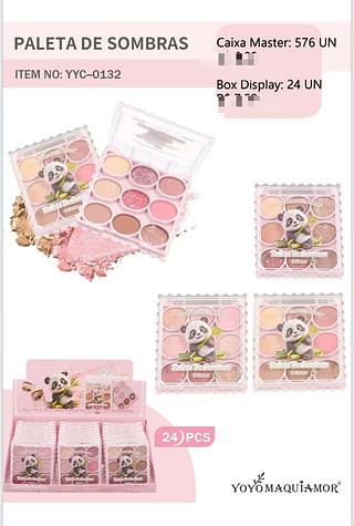 YOYO MAQUIAMOR PALETA DE SOMBRA-24PCS/6.00