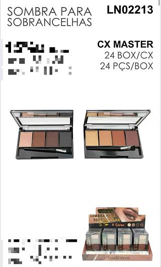 LUANEVE SOMBRA PARA SOBRANCELHA-24PCS/5.71
