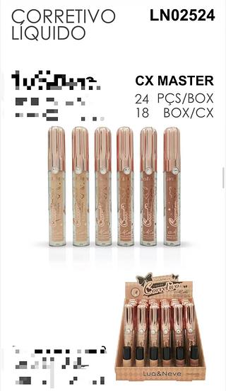 LUANEVE CORRETIVO LIQUIDO-24PCS/5.50