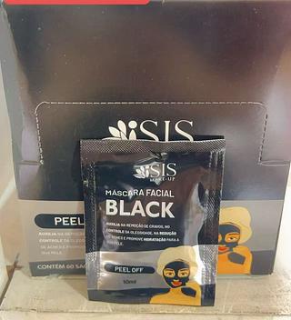 ISIS MASCARA FACIAL SACHE BLACK -60PCS/0.80