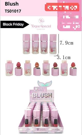 TOQUE SPECIAL BLUSH LIQUIDO -24PCS/6.16