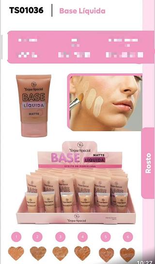 TOQUE ESPECIAL BASE LIQUIDO-24PCS/6.66