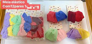 ELASTICOS DE MEIA XUXINHA DE CABELO-24PCS