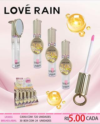 LOVE RAIN BRILHO LABIAL-24PCS/5.00