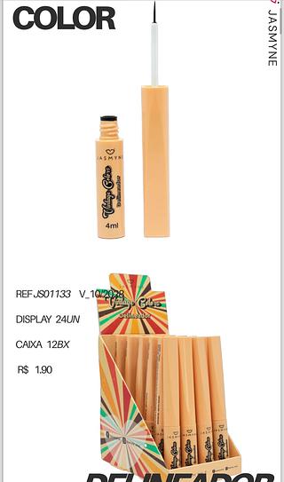 JASMYNE DELINEADOR LIQUIDO-24PCS/3.95