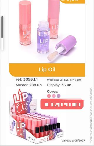 VIVAI LIP OIL-36PCS/4.38