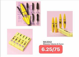 FEBELLA MASCARA PARA CILIOS VOLUME/CURVE-12PCS/6.25