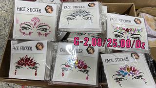 ADESIVO PEDRAS P/ROSTO-G-12CT/2.08