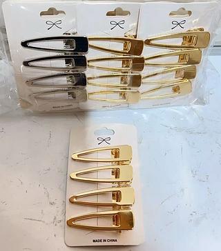 BICO DE PATO DE METAL -KIT 4PCS-12CT/1.50