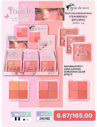 BEIJO DE NEVE PALETA DE BLUSH-24PCS/6.87