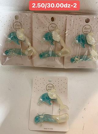 PRESILHA DE BICO DE PATO KIT2PCS/2.50