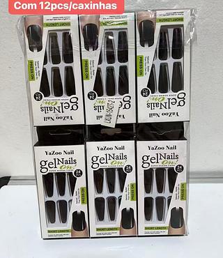 UNHA POSTICA-12CAXINHAS(COM24PCS)-/3.00
