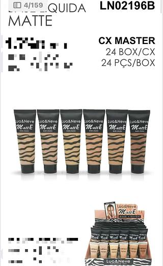 LUANEVE BASE LIQUIDO-24PCS/6.33