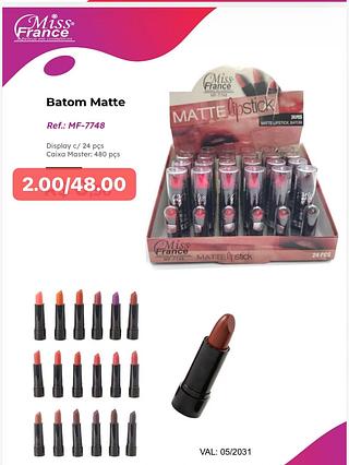 MISSFRANCE BATOM MATTE-24PCS/2.00
