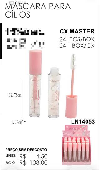 LUANEVE MASCARA DE CILIOS-24PCS/4.50