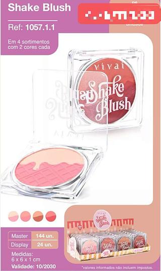 VIVAI SHAKE BLUSH -24PCS/4.75