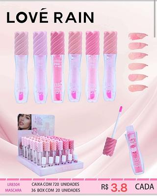 LOVE RAIN LIP GLOSS-36PCS/3.80
