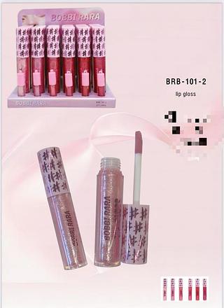BOBBIRARA LIP GLOSS-24PCS/5.50