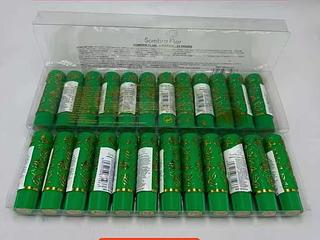 sombra flors-24HORA BATOM COR VERDE-12PCS/1.25