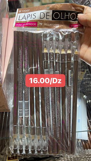 BELLAFEMME LAPIS MARROM-12PCS/1.33