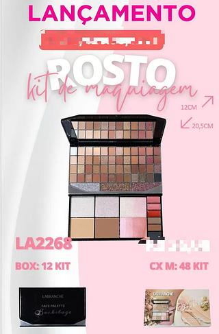 LABRANCHE KIT DE MAQUIAGEM -12PCS/35.00