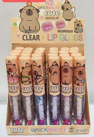 WADA BEAUTY-LIP GLOSS-24PCS/4.00