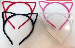 TIARA ORELHA DE GATO-12PCS/1.25