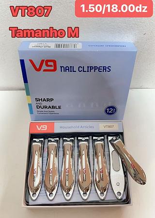 CORTADOR DE UNHA- TAMANHO M-12PCS/1.50