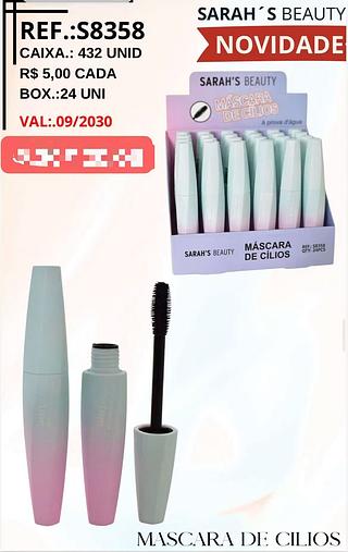 SARAHS MASCARA DE CILIOS-24PCS/5.00