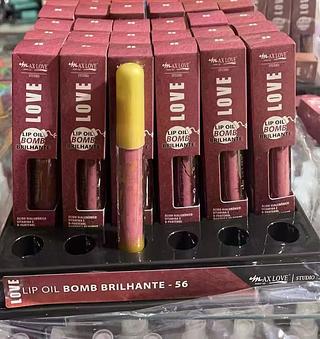 MAXLOVE LIP OIL BOMB BRILHANTE NO56 -36PCS/5.08