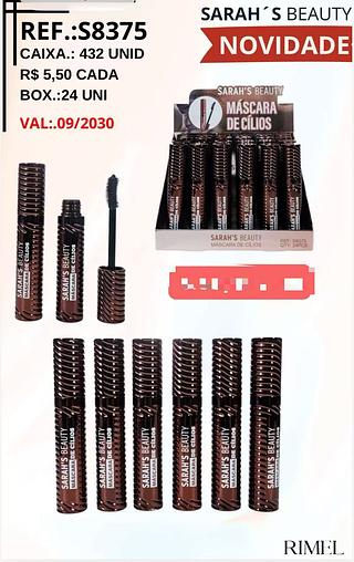 SARAHS MASCARA DE CILIOS-24PCS/5.50