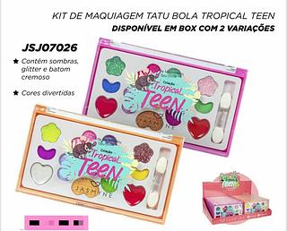 JASMYNE PALETA DE SOMBRAS-KIT COLECAO TROPICAL-24PCS/6.00