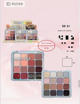 BOBBIRARA PALETA DE SOMBRA-12PCS/8.50