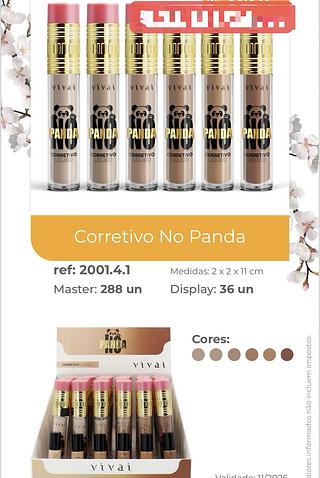 VIVAI CORRETIVO NA PANDA-36PCS/5.33