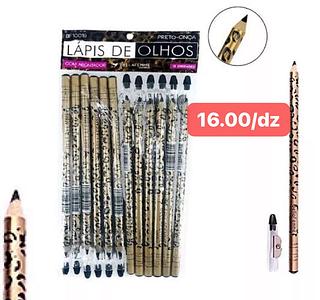 BELLAFEMME LAPIS PRETO-ONCA-12PCS/1.33